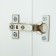 Bathroom penalty room narrow "Vega 16" white, 200 cm x 20 cm x 20 cm