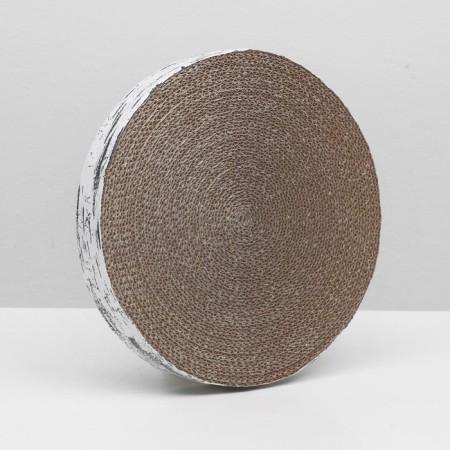 Corpushes "Pigzon" High Round "Birch Birch", with impregnation, 28 x 4 cm-3