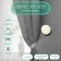 Picking for curtains "Circle", d = 5 cm, milk/gray color