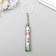 Flashlight+laser on the ring 3 modes 2 diodes+laser 7.2x1.5x1.5 cm