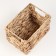 Stelly basket "Golden Kolos", 21x15x15 cm, sand
