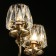 Lamp "Amanda", size 50x120x50 cm, E14