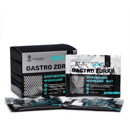 Gastro zdrav Improvement of gastrointestinal tract, 10 packages
