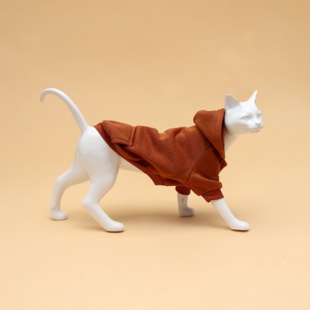 Folder for animals with a hood, size M (DS 40 cm). Beige-2