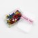 English pins, 19 mm, 80 pcs, colorful color