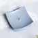 Cattle of "quarter" metal per 1 candle, 7x2.7 cm, gray