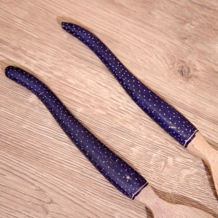 Spoon-wick for salad wooden 28 cm-4