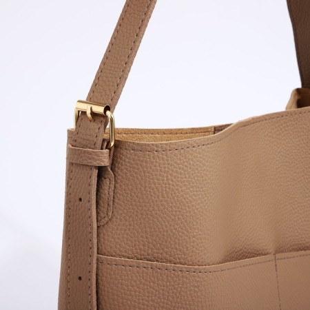 Bag Female Tout on Magnet, Beige Color-3