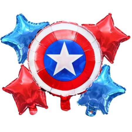Set of foil balls "Happy Birthday", Avengers-1