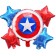 Set of foil balls "Happy Birthday", Avengers