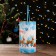 Gift box, tube "Troika deer" (200 mm intrality) 120 x 220 mm