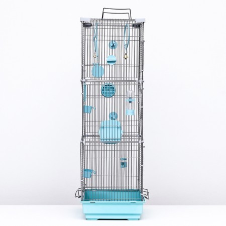 Birds of "Piggers" No. 103, collapsible, 10.5mm, 42 x 30 x 93cm (staff.) Biryuza-1