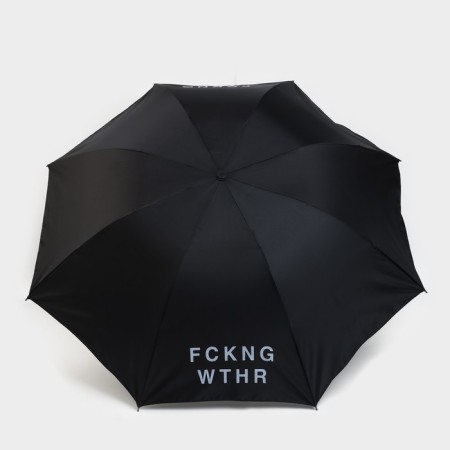 Mechanical female mechanical umbrella, 8 spokes, d = 95, black color-1
