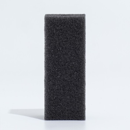 Rectangular sponge for the filter, series F, 3.5 x 4 x 10 cm, gray-1