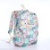 School backpack from textiles on a zipper, 3 pockets, pencil case, color colorful color