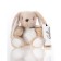 Soft Gulliver toy "Bunny Vyslowry", beige color, 20 cm
