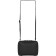 Bag Cross-Bodi with Mumi zipper, black color