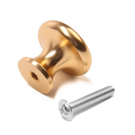 Handle button Cappio PK320, D = 24 mm, color gold-6