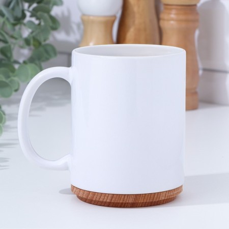 Cover cover for a mug, beech, D 80mm-1