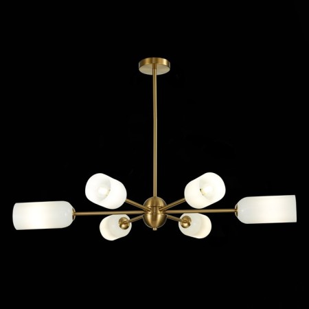 Ceiling Ceiling ST LUCE. SL1180.202.06. Treviso. 6x40 W, E14, 100x100x65 cm, golden color-1
