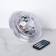 Light device "Crystal ball" 19 cm, E27, speaker, remote control, glow RGB