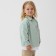 Children's shirt minku: jeans collection, mint color, height 152 cm