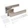 Separate pen "Allur" Art "Ringo" SN, color matte nickel