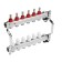 Collector Group ONDO, 1 "X3/4", 6 outputs, with consumables, stainless steel