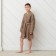 Wafel Baby Baby Hathet I "BOHO" Size 34 (122-128 cm) Mokko color, 100% cotton 290 g/m2