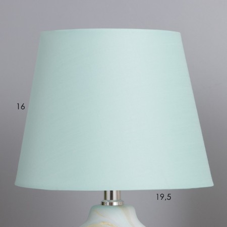 Highway lamp "Jacqueline" 1x40W E14 turquoise 20x20x32cm-2