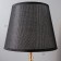 Martha table lamp E27 40W Black-gold 22x22x40 cm Risalux