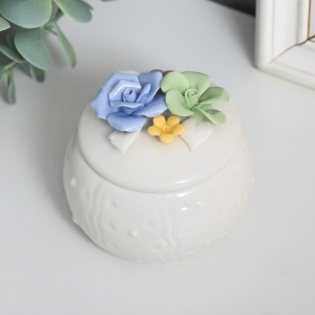 Coramics Copes "Roses with petals" MIX 7.5x7.5x7.5 cm-3