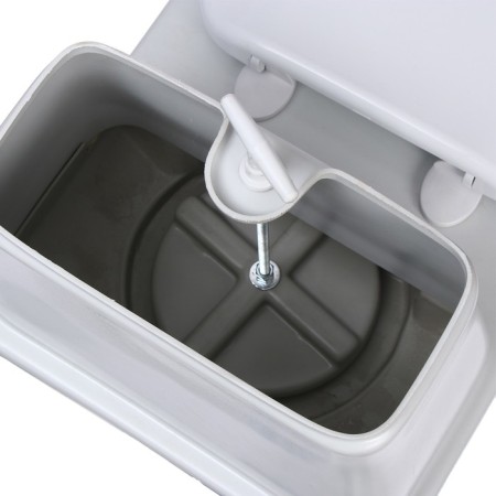 Torpyannaya dry closet, 40 liters, with a bucket, peat, ventilation and drainage, "compact elite d"-6