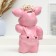 Piggy bank "Pig with curls" 22x13x7cm