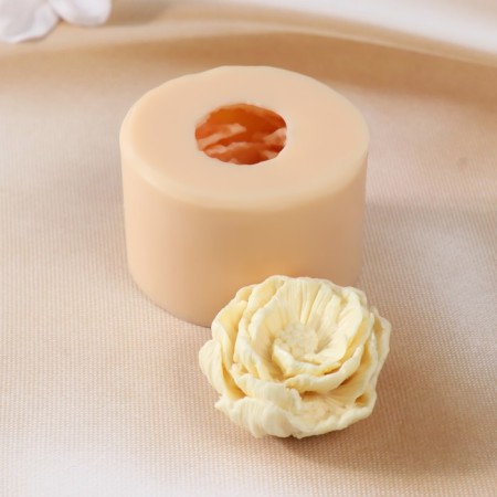 Silicone Mold "Flower No. 4" Silicon 3x5x4.5 cm-1