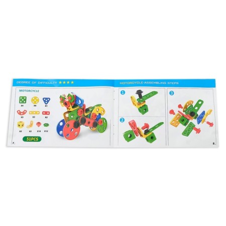 The designer of the screw "puzzle", with an electric screwdriver, 91 details-2