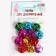Bubenchiki, set 12 pcs., Size 1 pc: 2 × 2 cm, color red, yellow, pink, blue, green