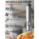 Electric mill for spices Magistro Steel, with backlight, silver color