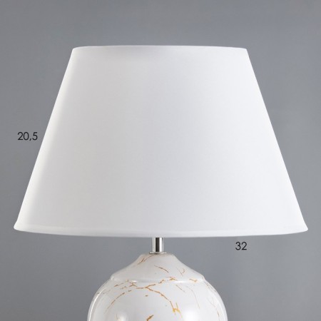 Kimberly table lamp E27 40W white 32x32x52 cm Risalux-3