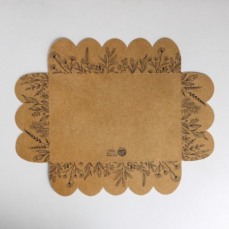 Bearbox, confectionery packaging with PVC lid, “craft”, 20 x 30 x 8 cm-5
