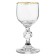 A set of glasses for vodka/liqueur Sterna, decor “Gold Gold”, 50 ml x 6 pcs.