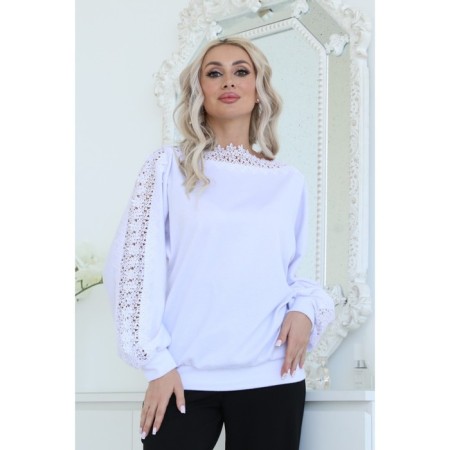 Female jumper, size 44, white color-8