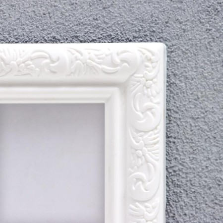 Photo frame plastic L-2 20x25 cm white (plastic screen)-2