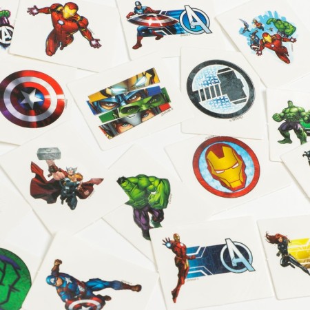 Advent calendar with tattoos for children 18 pcs. Avengers Marvel-3