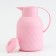 Thermos-coffeery 1 l, retains heat 24 hours, glass flask, pink