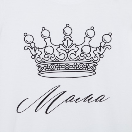 Women's pajamas (T -shirt and trousers) KAFTAN "CROWN" p. 40-42-2