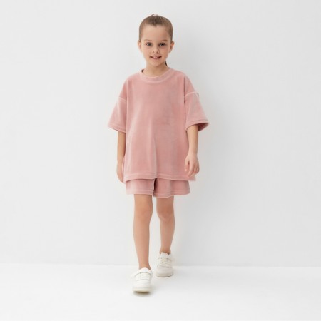 Kid for children (T-shirt, shorts) KAFTAN PLUSHY R.32 (110-116), pink-8