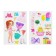 Magnetic game "Polina's Birthday" in a purse, with a doll