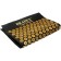 Acupunctural rug Bradex "Nirvana" 60x40 cm, black color, gold