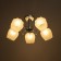 Miranda chandelier 5he27 40W chrome 59x59x26cm Bayerlux